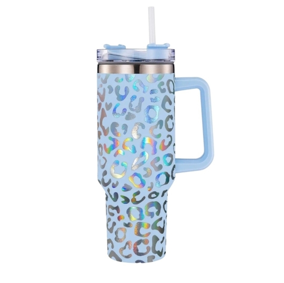 40oz Tumbler Leopard Print - Picture 3 of 6